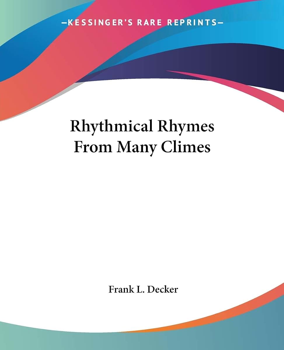 Rhythmical Rhymes From Many Climes
