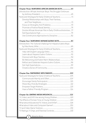 Wired to Move!: Facts and Strategies for Nurturing Boys in Early Childhood Settings