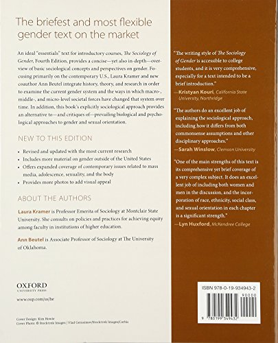 The Sociology of Gender: A Brief Introduction