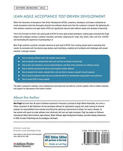 Lean-Agile Acceptance Test-Driven Development: Better Softwa
