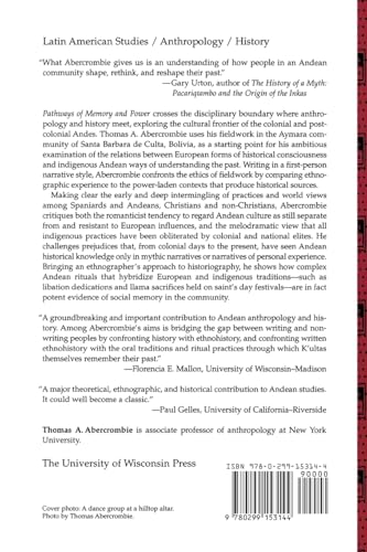 Pathways of Memory and Power: Ethnography and History among an Andean People