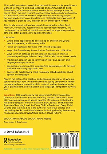Time to Talk: Implementing Outstanding Practice in Speech, Language and Communication (nasen spotlight)