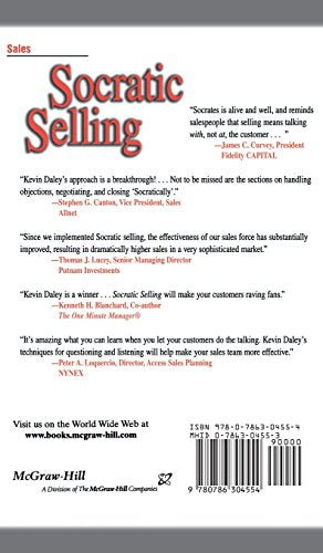 Socratic Selling: How to Ask the Questions That Get the Sale