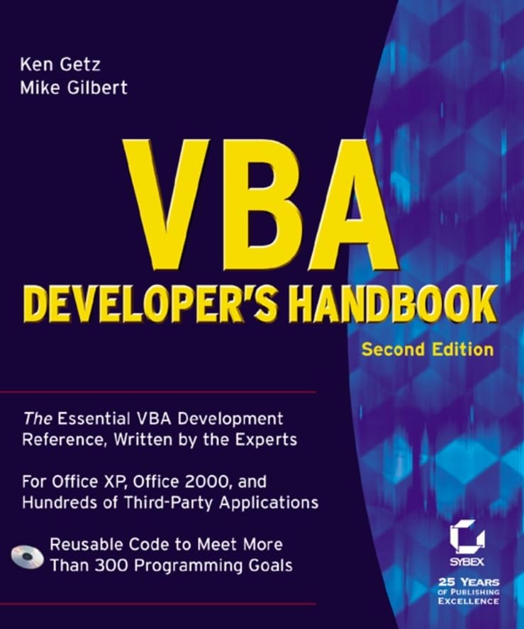 VBA Developer's Handbook, 2nd Edition