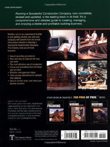 Running a Successful Construction Company (For Pros, by Pros)