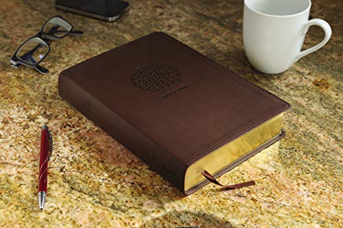 NIV, The Message, Parallel Bible, Leathersoft, Brown: Two Bible Versions Together for Study and Comparison
