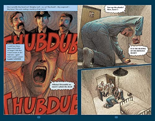 Poe: Stories and Poems: A Graphic Novel; Illustrated by Gareth Hinds