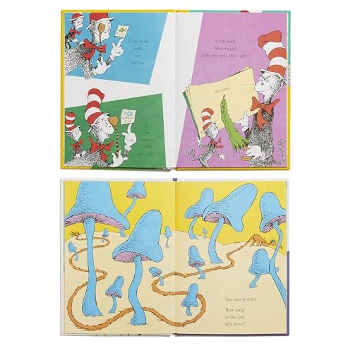 Dr. Seuss's Second Beginner Book Boxed Set Collection: The Cat in the Hat Comes Back; Dr. Seuss's ABC; I Can Read with My Eyes Shut!; Oh, the Thinks You Can Think!; Oh Say Can You Say?