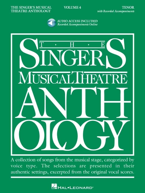 Singer's Musical Theatre Anthology: Tenor, Volume 4 Book/Online Audio