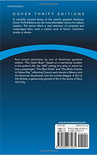 The Open Boat and Other Stories (Dover Thrift Editions: Short Stories)