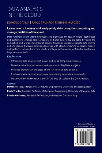 Data Analysis in the Cloud: Models, Techniques and Applications (Computer Science Reviews and Trends)