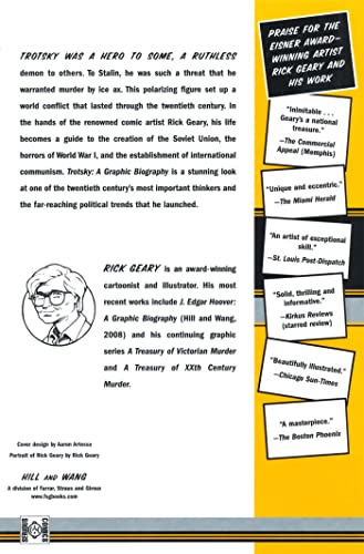Trotsky: A Graphic Biography — back cover