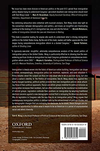 The Politics of Immigration: Partisanship, Demographic Change, and American National Identity