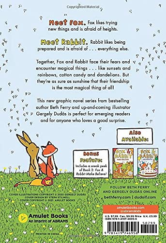 Fox & Rabbit (Fox & Rabbit Book #1) — back cover
