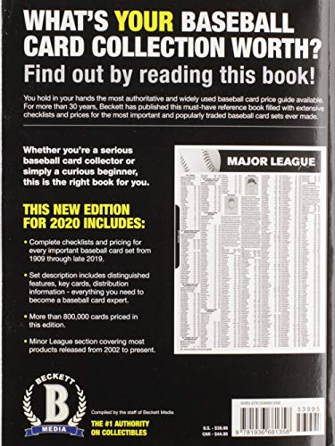 Beckett Baseball Card Price Guide 2020