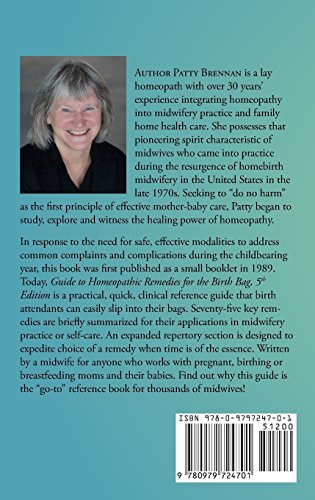 Guide to Homeopathic Remedies for the Birth Bag: 5th Edition