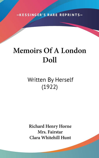 Memoirs Of A London Doll: Written By Herself (1922)