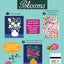 Brain Games - Sticker by Number: Blooms (24 Images to Sticker): Includes 2 Foil Sticker Sheets to Complete Each Image!