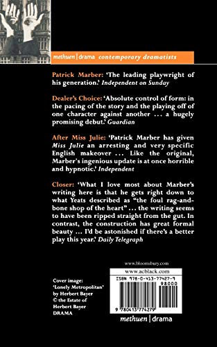 Marber Plays: 1: After Miss Julie; Closer; Dealer's Choice (Contemporary Dramatists)