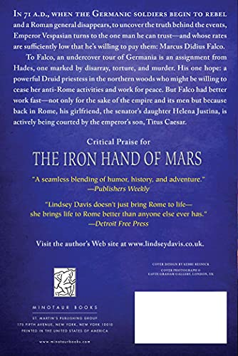 The Iron Hand of Mars: A Marcus Didius Falco Mystery (Marcus Didius Falco Mysteries, 4)