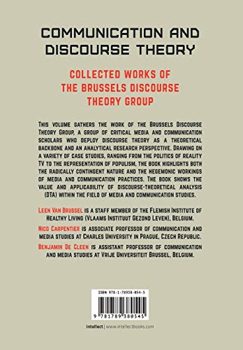 Communication and Discourse Theory: Collected Works of the Brussels Discourse Theory Group