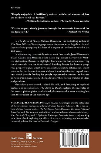The Birth of Plenty: How the Prosperity of the Modern World was Created