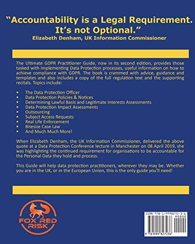 Ultimate GDPR Practitioner Guide (2nd Edition): Demystifying Privacy & Data Protection