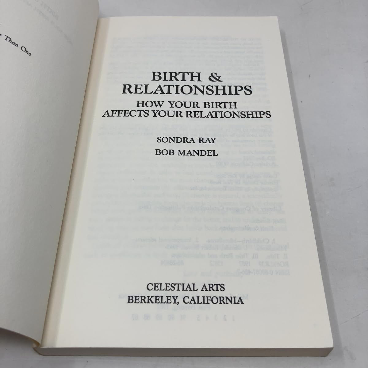 Birth and Relationships: How Your Birth Affects Your Relationships