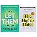 Mel Robbins 2 Books Collection Set, The Let Them Theory and The High 5 Habit (Dragon Ball)