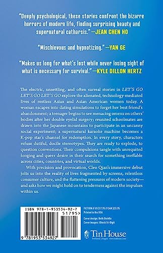 LET'S GO LET'S GO LET'S GO — back cover