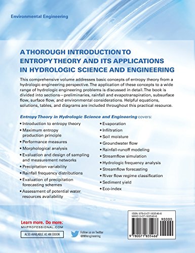 Entropy Theory in Hydrologic Science and Engineering