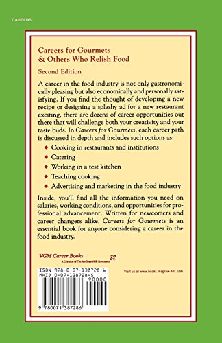 Careers for Gourmets & Others Who Relish Food, Second Edition