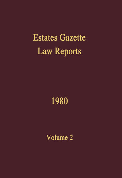 EGLR 1980 (Estates Gazette Law Reports)