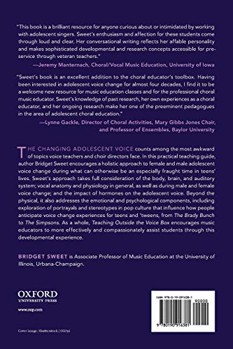 Thinking Outside the Voice Box: Adolescent Voice Change in Music Education
