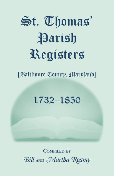 St. Thomas' Parish Register, 1732-1850