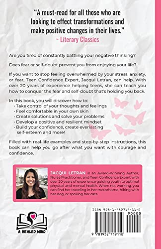 Jump Start Your Confidence & Boost Your Self-Esteem: A Guide for Teen Girls Unleash Your Inner Superpowers to Conquer Fear and Self-Doubt, and Build Unshakable Confidence (Words of Wisdom for Teens)