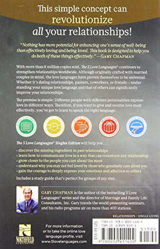 The 5 Love Languages Singles Edition by Gary D. Chapman