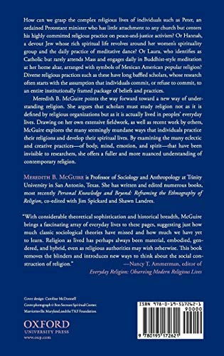 Lived Religion: Faith and Practice in Everyday Life