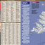 StreetSmart Iceland Map by VanDam laminated pocket-size, country planning and driving map with all attractions, sights, hotels, restaurants, ... volcanoes and waterfalls 2021 edition.