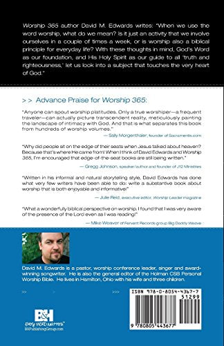 Worship 365: The Power of a Worshipping Life