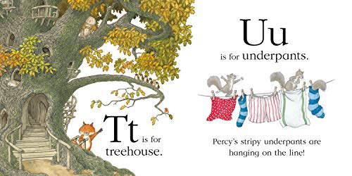 ABC: Learning the alphabet is fun with Percy and his animal friends! (Percy the Park Keeper)