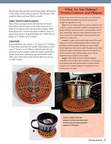 Circular Scroll Saw Designs: Fretwork Patterns for Trivets, Coasters, Wall Art & More (Fox Chapel Publishing) 27 Scrolling Patterns, Step-by-Step Tutorials, How-To Tips, Intricate Contemporary Designs
