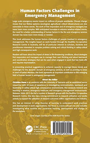 Human Factors Challenges in Emergency Management: Enhancing Individual and Team Performance in Fire and Emergency Services