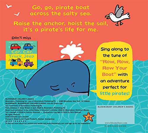 Go, Go, Pirate Boat (New Nursery Rhymes) by Charman, Katrina