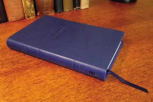 NRSVue, Gift Bible, Leathersoft, Blue, Comfort Print
