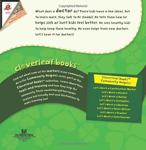 Let's Meet a Doctor (Cloverleaf Books  - Community Helpers)