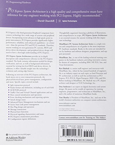 Pci Express System Architecture
