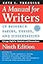 A Manual for Writers of Research Papers, Theses, and Dissertations, Ninth Edition: Chicago Style for Students and Researchers (Chicago Guides to Writing, Editing, and Publishing)