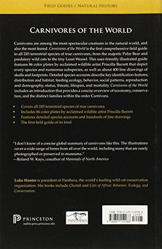 Carnivores of the World (Princeton Field Guides, 78)