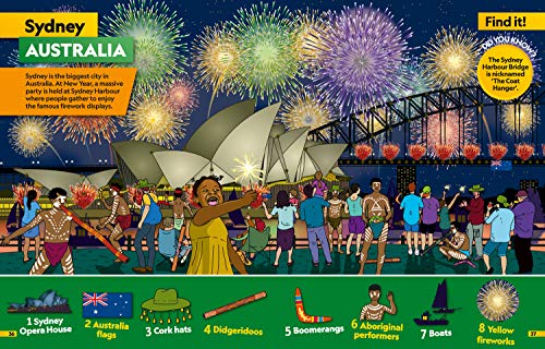 Around the World Find it! Explore it!: More than 250 things to find, facts and photos! (National Geographic Kids)